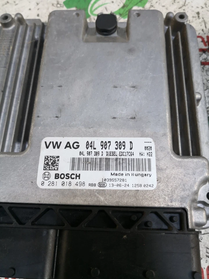 Kit CENTRALINA MOTORE Audi A3 (8V1/8VK) 2013 04L907309D / 0281018498 Automatico  - Immagine 2 di 4