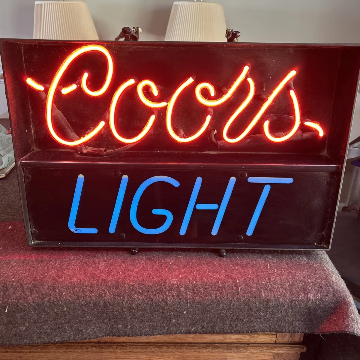 vintage coors beer neon sign products for sale | eBay
