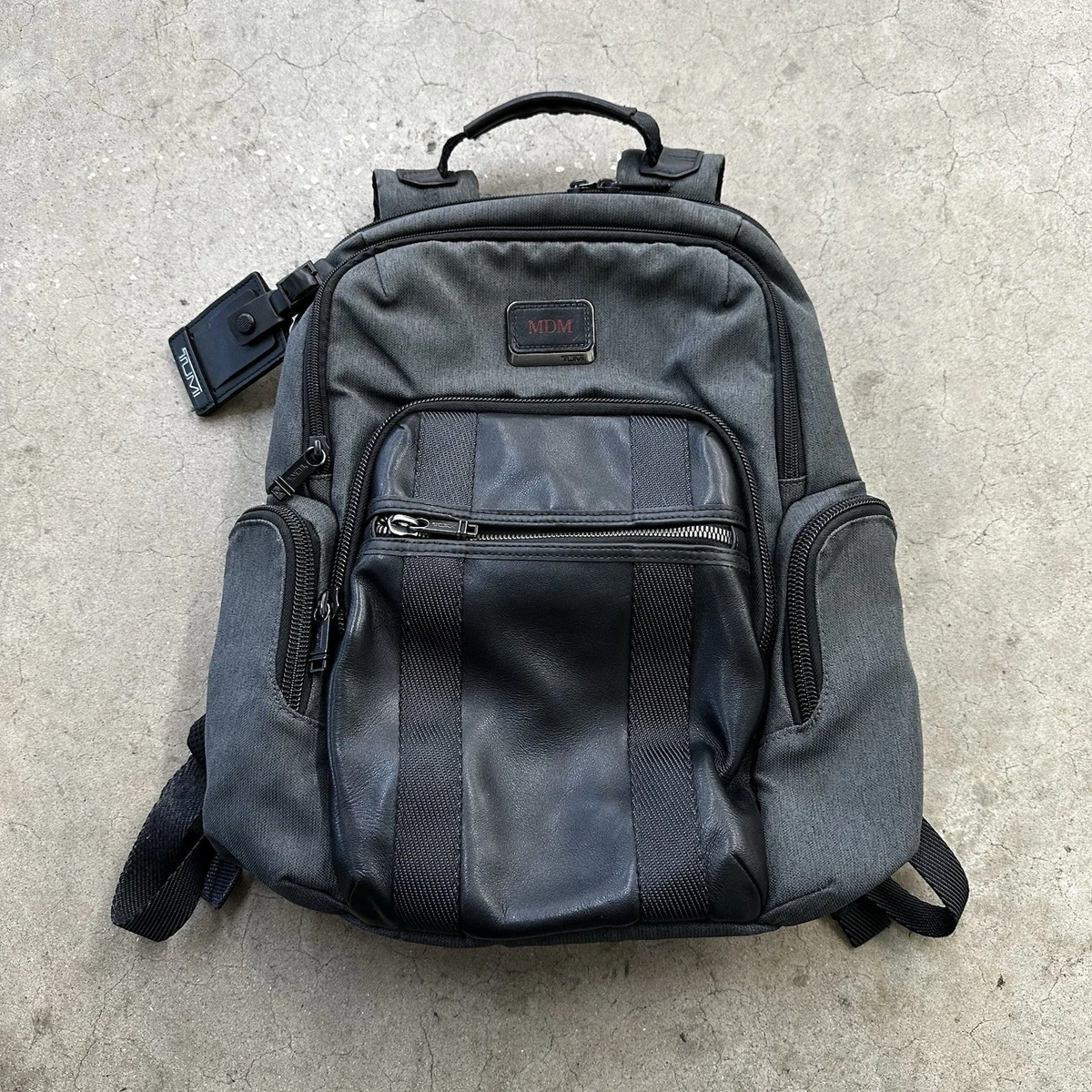 tumi backpack 295 gray - Alpha Bravo Search - Laptop Backpack for Men & Women - Backpack for Work & Travel - 17.0" X 14.0" X 8.3" - Black with every item having its place TUMI Brief Pack