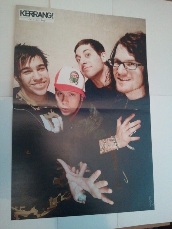 Fall Out Boy Poster #1 Patrick Stump Pete Went Joe Trohman Andy Hurley Full Band