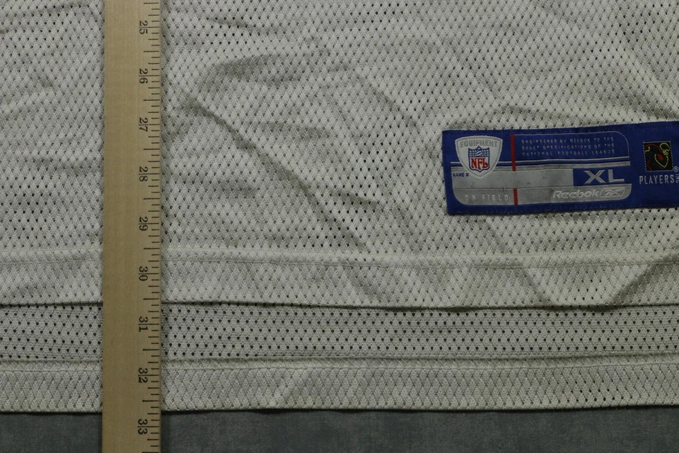 Camiseta de fútbol americano de los San Francisco 49ers para hombre XL blanca local NFL Frank Gore Reebok Foto 4 de 4