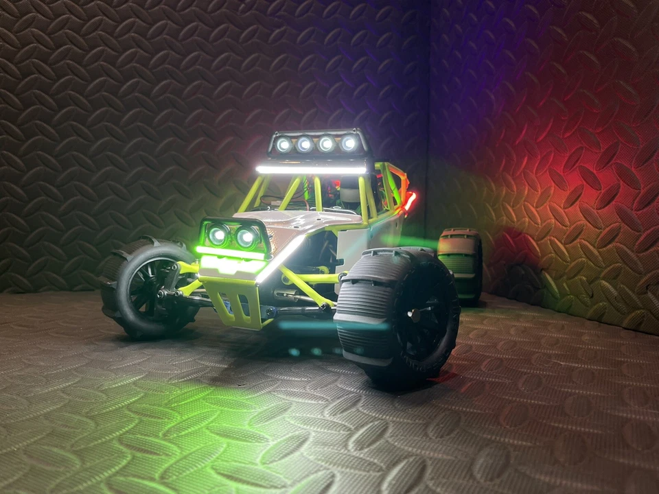 Wltoys 12428 RTR 4WD Crawler like Axial arrma RedCat, Losi w/MOD Rear,add Light - Image 2 of 4