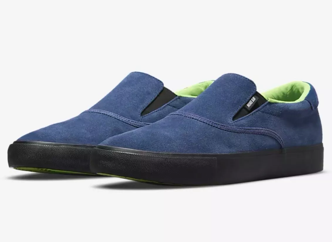 Huf dylan slip on shop blue stone