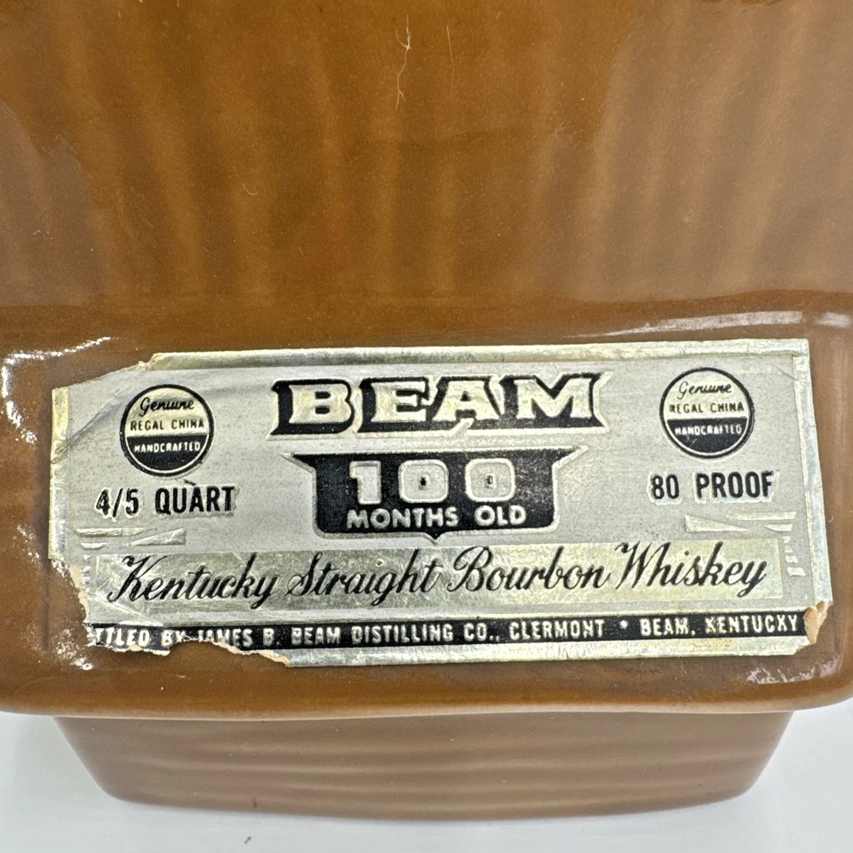 VTG Jim Beam Wall Phone Decanter 975 Whiskey Kentucky Bourbon Man Cave (empty) - Image 2 of 4