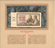 Most Treasured Banknotes Czechoslovakia 1960 10 korun P-88f unc S.54 972983