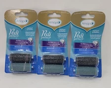 Amope Pedi Perfect Mixed Pack for Hard Skin Lot Of 3 Packs 
