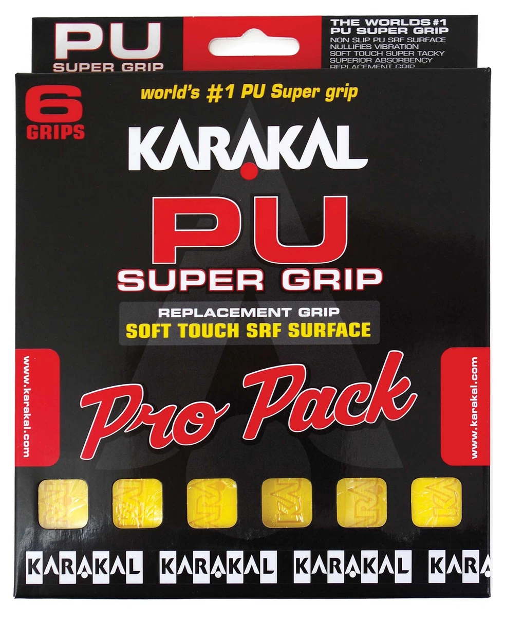 Grip De Rechange Karakal X-Gel – Surface SRF – Technologie Gel – Pour Tennis, Badminton, Squash – 1 Pièce