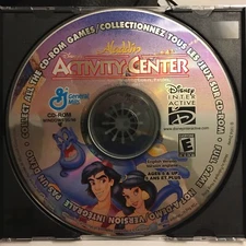 ￼￼Disney Aladdin Activity Center CD (1994 General Mills) PC Windows 95/98