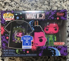 Funko POP! Camisetas de Marvel Studios ¿Qué pasaría si? Exclusivo Killmonger Target grande