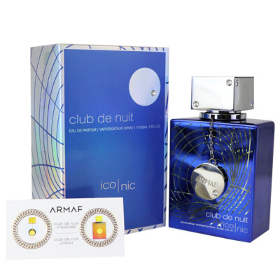 Club De Nuit Blue Iconic by Armaf 105 ML 3.6 FL.OZ Eau De