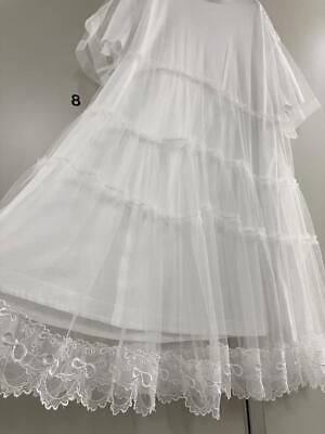 Simone Rocha Tiered Tulle Overlay Dress - Elegant Designer Simone Rocha Tiered Tulle Overlay Dress - Elegant Designer