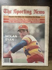 The Sporting News NOLAN RYAN Houston Astros  April 19, 1980