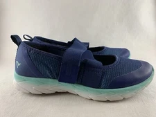 Vionic Women's US 7 EU 38 PACE Blue Mary Jane Orthaheel Comfort Sneakers Shoes