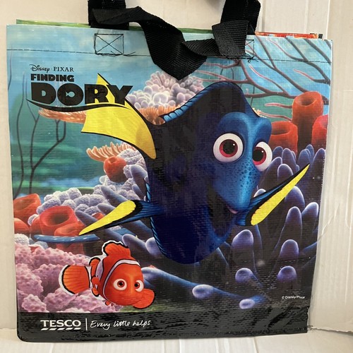 Tesco Finding Dory Tote Bag Nemo Disney Pixar Fish Coral Sea Life Eco Gift New - Picture 4 of 7