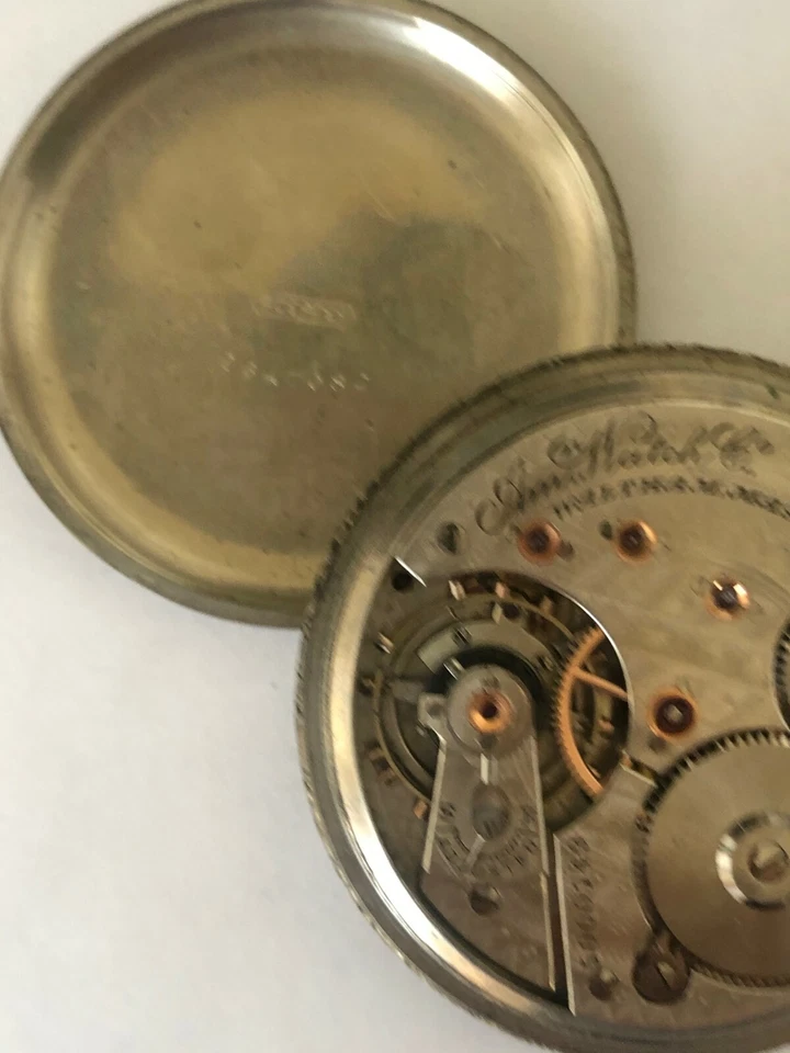 American Waltham Pocket Watch Movement . Made in USA NO WORK FOR PART OR REPAIR - Image 4 of 4