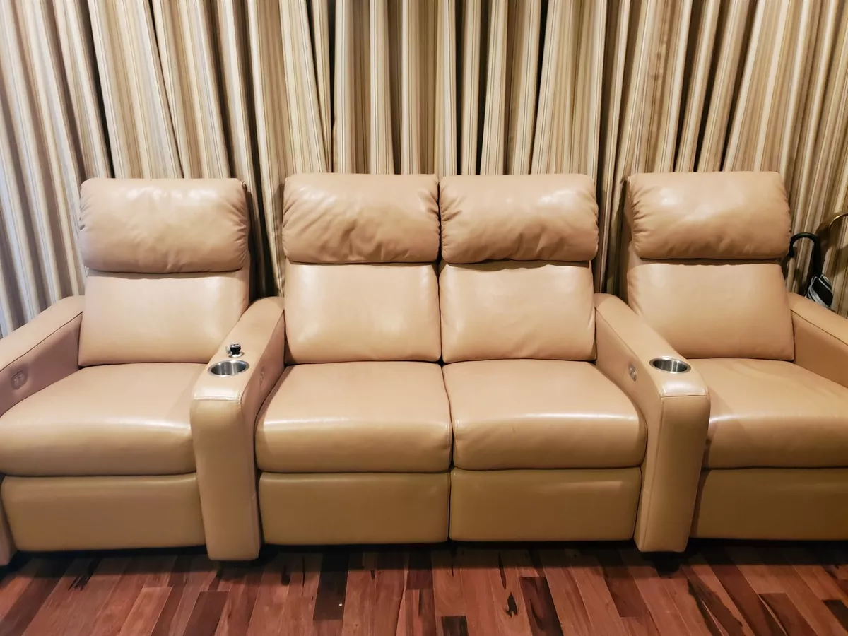 Theater seating leather outlet