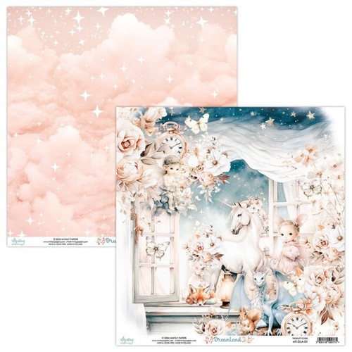 Mintay Papers - Dreamland 6x6 Paper Pad 24/pk + Bonus Sheets Fairy Unicorn - Picture 2 of 7