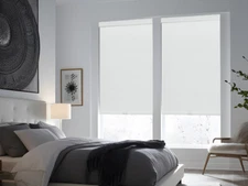 Cordless free stop blackout white jacquard thermal insulation shade with valance