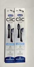 2x Oral-B Clic Brush Heads Ultimate Clean- 2 Brush Heads per box NEW