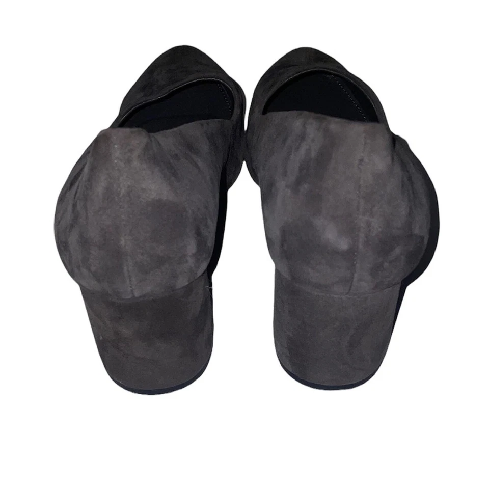 Zapatos de tacón de gamuza gris Nurture talla 7,5 Foto 2 de 4