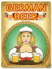 German Mancave Beer Metal Sign bar pub / vintage style Wall decor 348