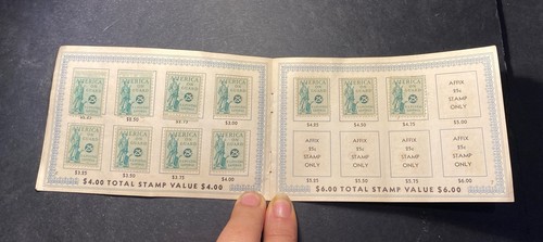 US Postal Savings Plan Defense Savings Bonds with one .25 affixed stamps - Picture 4 of 4