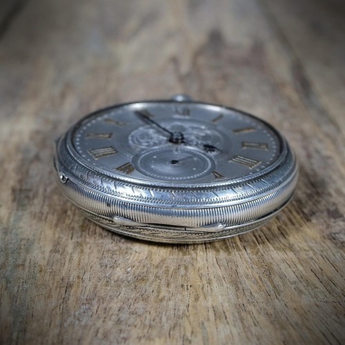 Reloj Bolsillo Caja Plata Esterlina, John Forrest de Londres, Proyecto Resto - Imagen 4 de 17