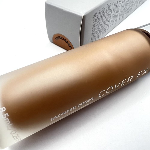 Cover FX Bronzer Drops in Sunkissed - Neutral Bronze 8.5ml Full Size New in Box - Picture 6 of 7
