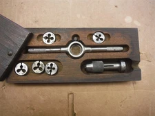 Rare GTD Co. Die Handle With 5 Small Dies+#340 Tap Holder, Fits The Holder *D45