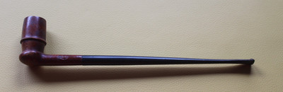 Pfeife von Real Briar.Mit Mundstück-27 Cm lang.Gebraucht.