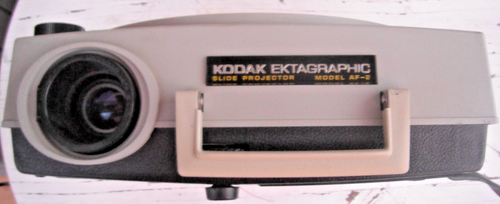 KODAK EKTAGRAPHIC AF-2 Slide Projector *Parts / Repair* Bulb Lens and Clicker