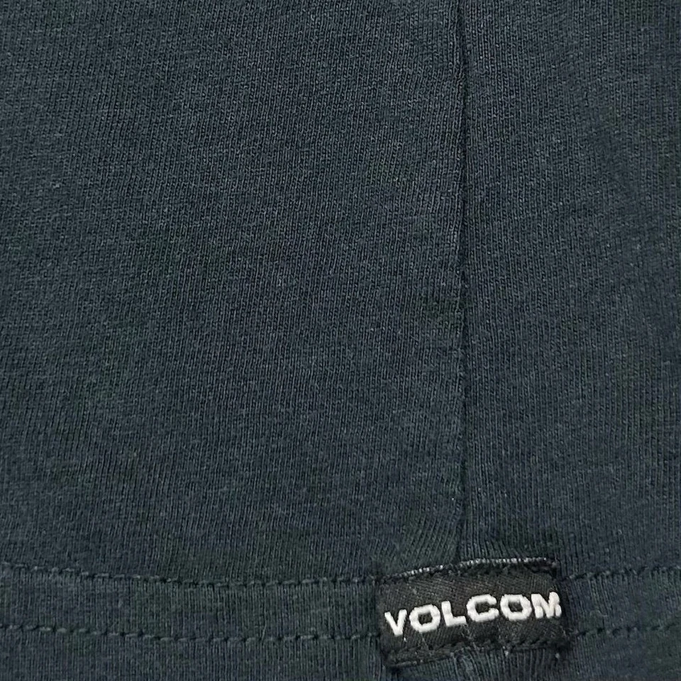 Camiseta Volcom Vibey Stone Niños Niños Talla XL Negra Estampado Gráfico Manga Corta Foto 3 de 4