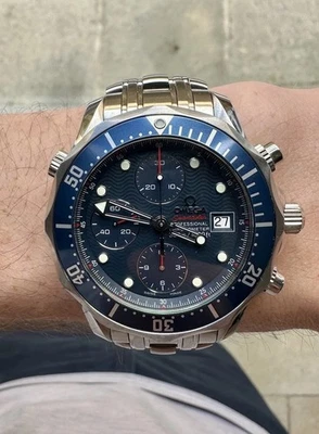 Omega Seamaster Diver Blue | 2225.80 | Box Papers | Immaculate | 41.5mm - Image 1 of 4