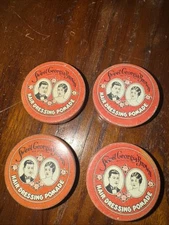 Vintage SWEET GEORGIA BROWN Hair Dressing Pomade Sample Tins - Lot Of  10 Valmor