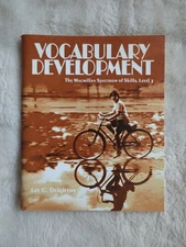 Vtg 1973 Vocabulary Development by Lee C Deighton Macmillan Spectrum Of Skills 3