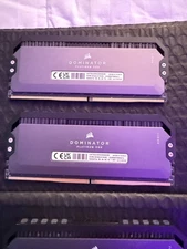 Corsair Dominator Platinum RGB DDR5 RAM 32GB CMT32GX5M2D6000Z36 CL36 6000MHz