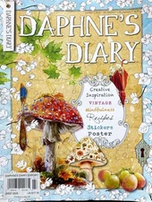 2025 DAPHNE'S DIARY Magazine Issue 7 Mushrooms Whimsical NEW