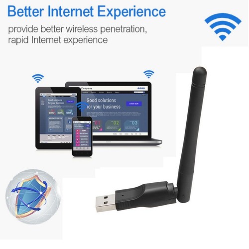 NIC-EmpfäNger, Treiberfreier USB--WLAN--In--NIC-EmpfäNger, PC, Laptop, Exte3622 - Photo 3/9