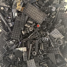 Legos Bulk Lot 1 lb. Included Parts Pieces Black LEGO