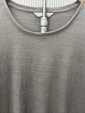 Simply Vera, Vera Wang Women's XL Black Short Sleeve Modern Tee