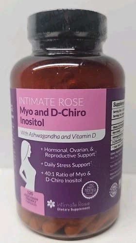 Intimate Rose Myo and D-Chiro Inositol Hormone Balance, Reproductive, 120 Capsul