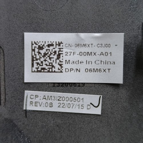 06M6XT 6M6XT For Dell Latitude 7530 Laptop Lower Bottom Base Cover Case - Afbeelding 7 van 7