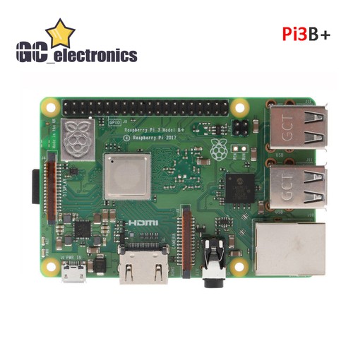 2018 Raspberry Pi 3 Model B+ Plus 1.4 GHz 64Bit Quad WLAN 5GHz US A3GU - Afbeelding 6 van 10