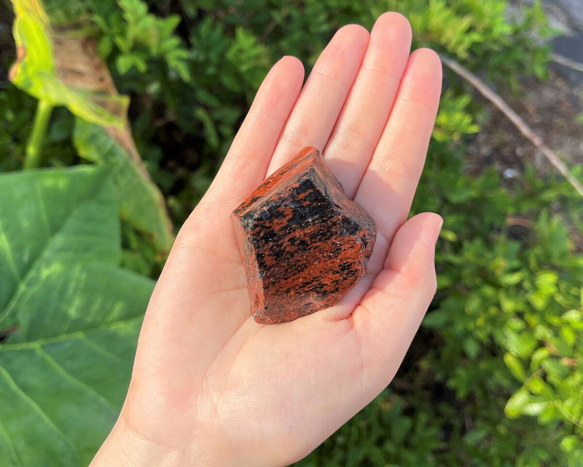 LARGE Rough Mahogany Obsidian Natural Crystals, 2 - 3 LARGE Rough Mahogany Obsidian Natural Crystals, 2 - 3
