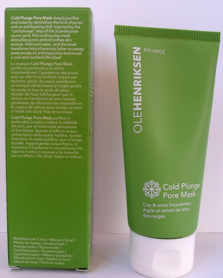 Ole Henriksen Cold Plunge Pore Face Mask Full Size & Sealed DISCONTINUED - Image 4 of 4