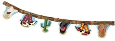 Way Out West Bandana Wild Sheriff Cowboy Western Theme Party Decoration Banner