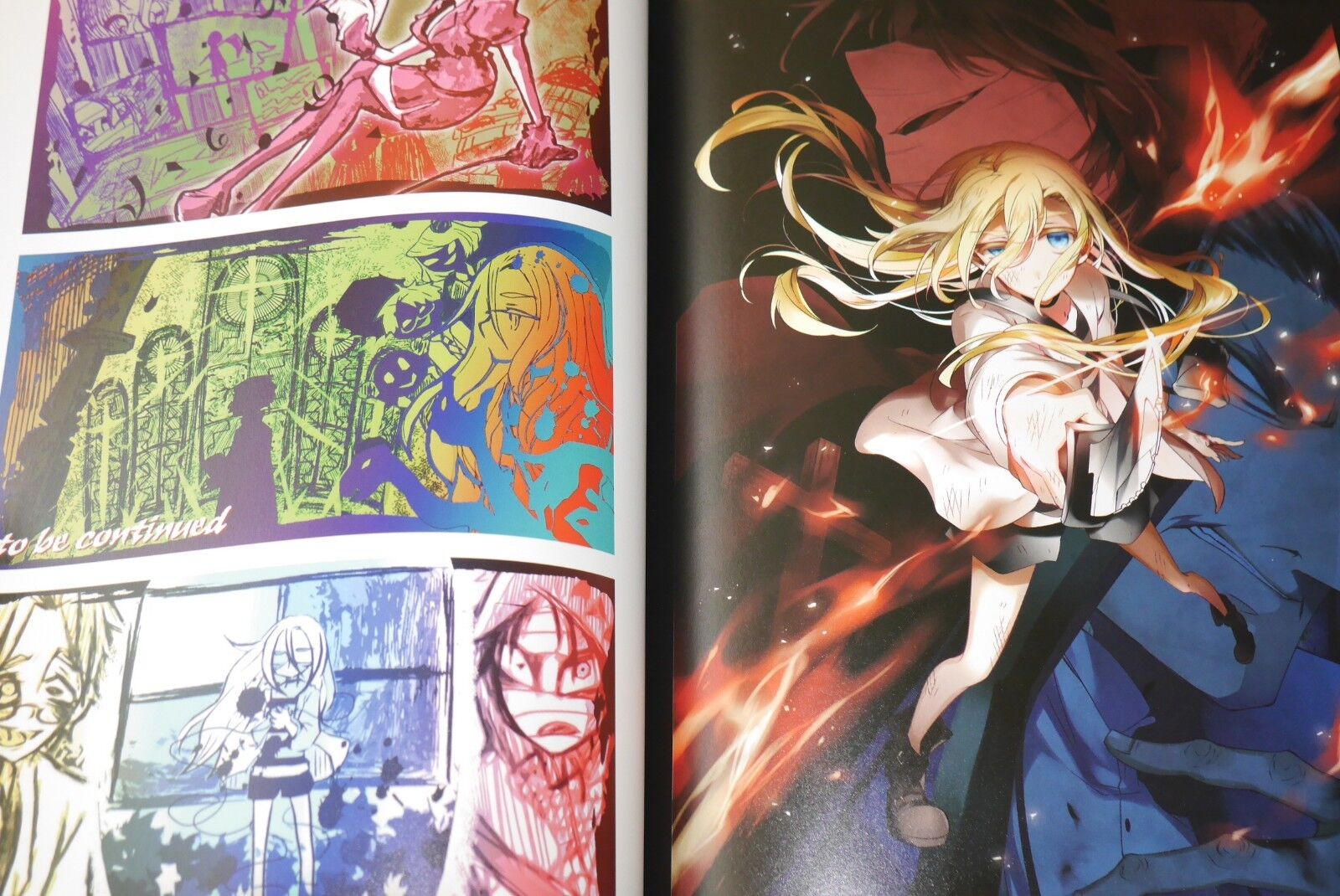 Angels of Death Official Fan Book Game Anime Manga Illustration Art Guide  Japan