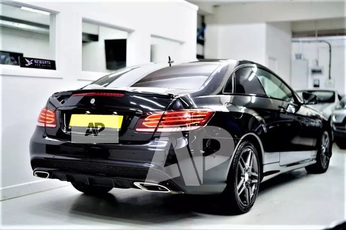 Mercedes E Class Coupe W207 C207 Rear Gloss Black Boot Spoiler Lip Wing 09-17 - Picture 9 of 11