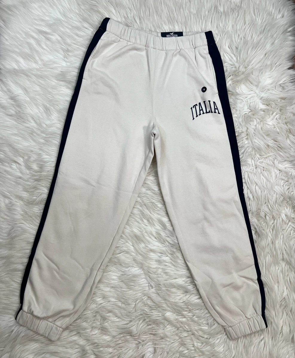 Hollister Womens Ultra High Rise Graphic Dad Joggers Pant Comfy