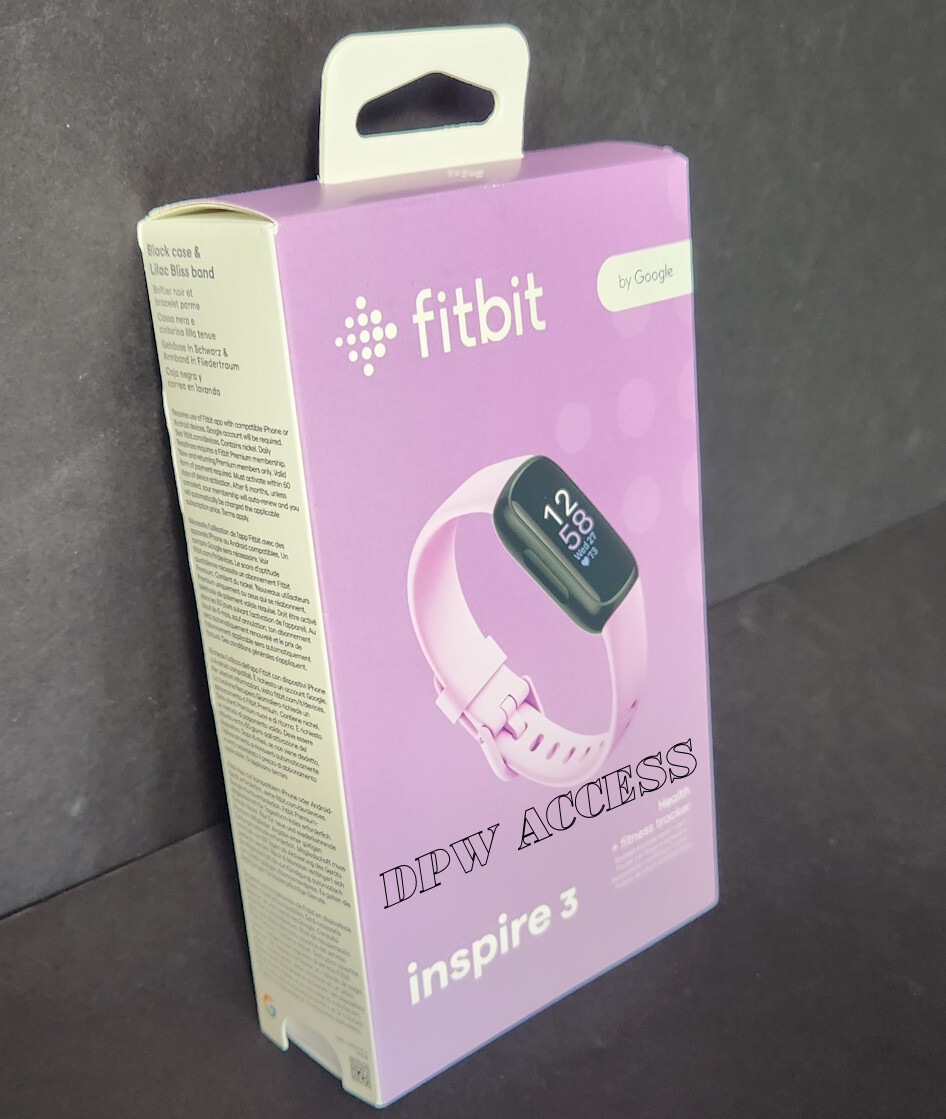 Google - 新品未開封 Fitbit INSPIRE 3 LILAC BLISS PINK Fitbit Inspire 3 Health & Fitness Tracker - Lilac Bliss